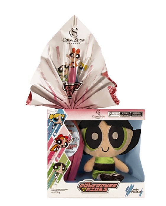 Ovo Pascoa Cacau Show Pelucia Docinho