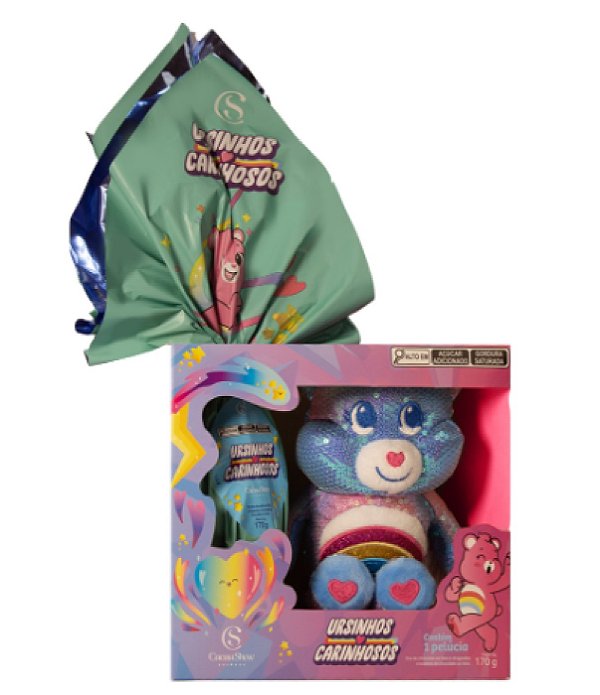 Ovo Pascoa Cacau Show Urso Colorido