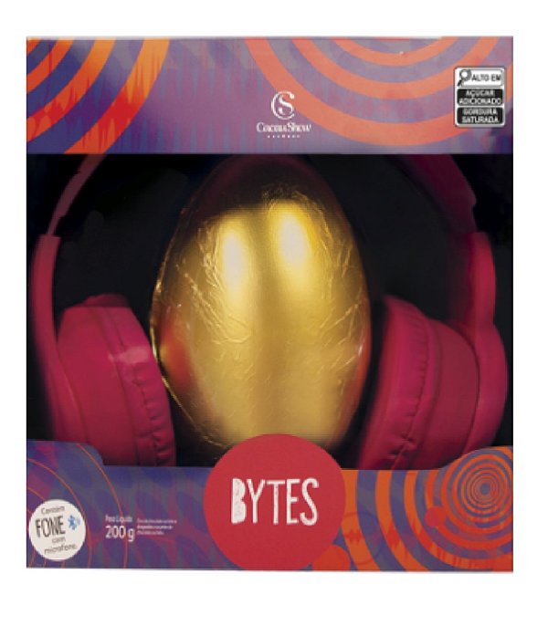 Ovo Pascoa Cacau Show Fone Rosa