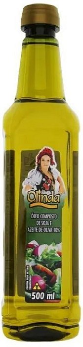 Oleo Olinda Soja e Azeite de Oliva 500 ML