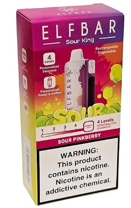 Elfbar Sour King 40k Sour Pinkberry