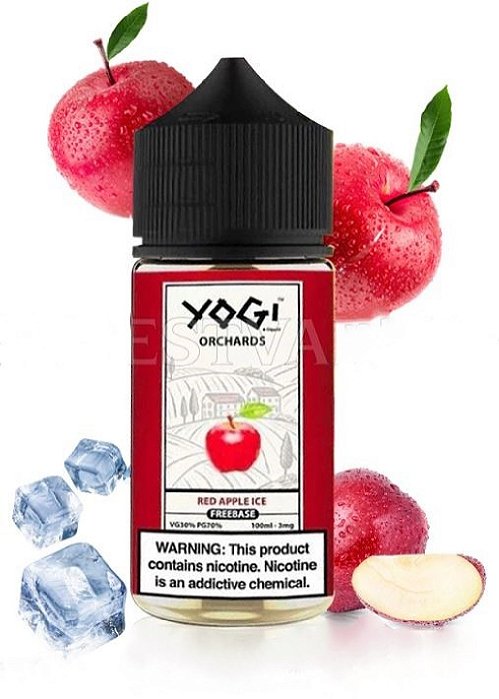Juice Yogi Red Apple Ice 10ML 3MG