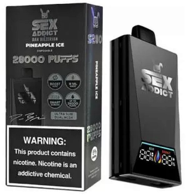 Ignite Sex Addict 28k Puffs Pineapple Ice