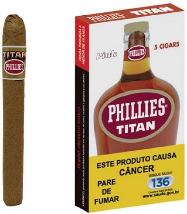 Charuto Phillies Titan Pink Und