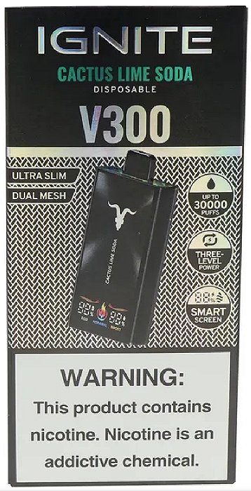 Ignite V300 Cactus Lime Soda