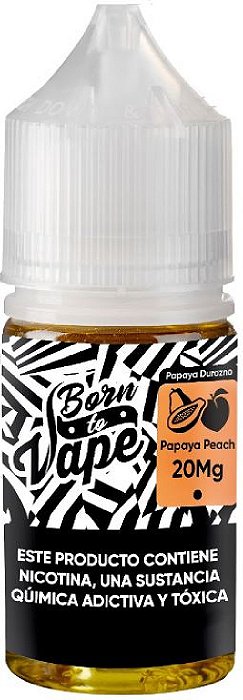 Salt Born To Vape Papaya Peach 20MG 30ML