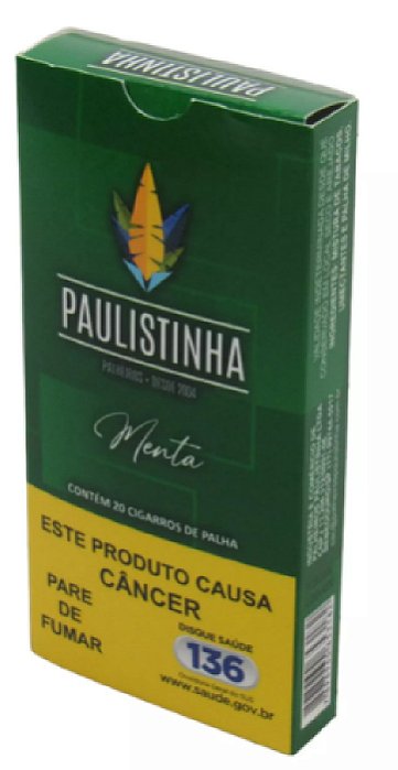 Palheiro Paulistinha Menta C/20 Und