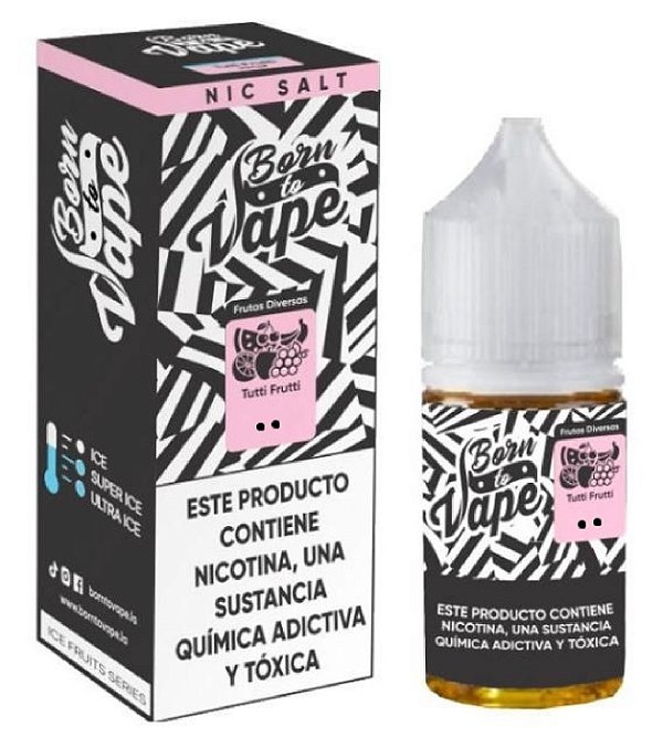 Salt Born To Vape Tutti Fruti 50MG 30ML