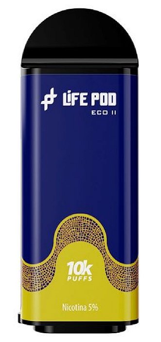 Refil Life Pod 10000 Blue Passion Mint
