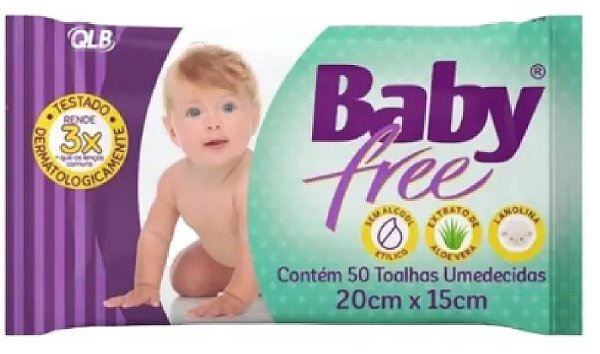 Lenco Umedecido Babyfree C/50und