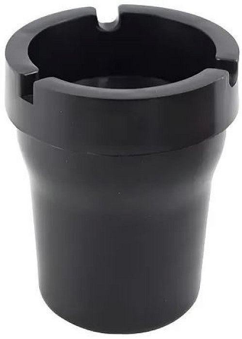 Cinzeiro de Plastico P/ Carro Preto
