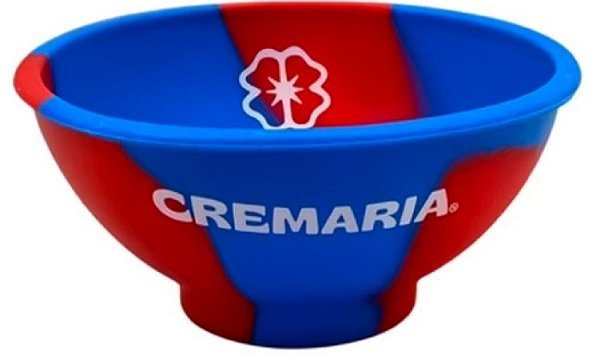 Cuia de Silicone Cremaria Azul/Vermelho