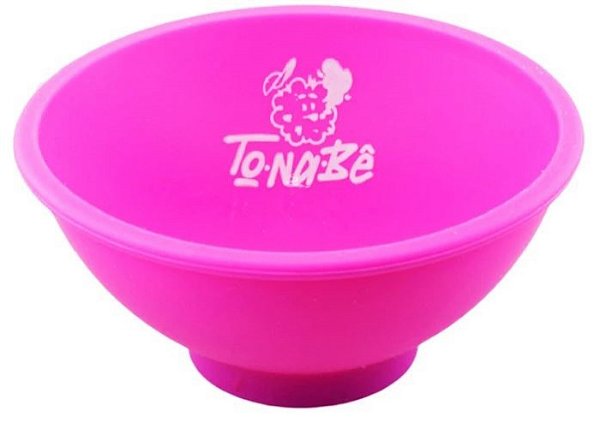 Cuia de Silicone Tonabe Rosa