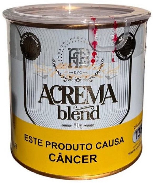 Tabaco Acrema Blend Pote 80G