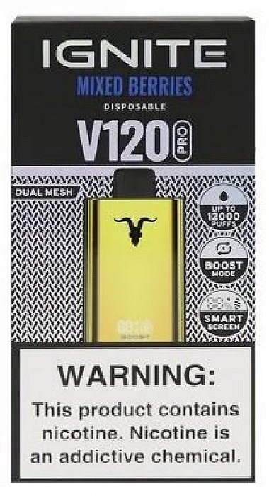 Ignite 12000 Puffs Mixed Berries - CORUJA SHOP