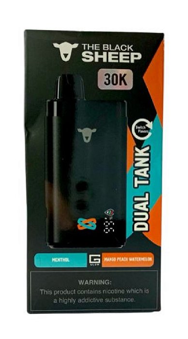 Black Sheep 30k Menthol-Mango Peach Watermelon