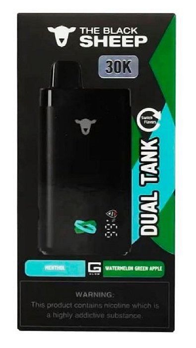 Black Sheep 30k Menthol-Watermelon Green Apple