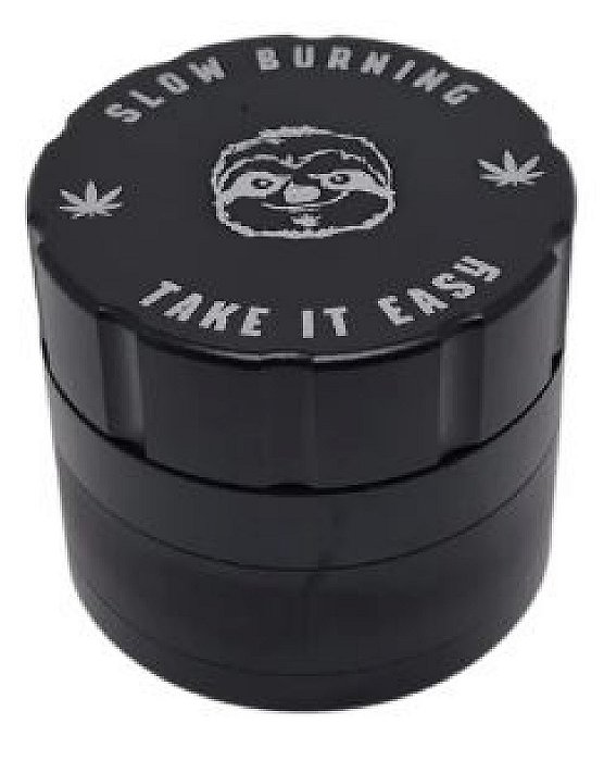 Dichavador Slow Burning Metal 4 Partes Preto