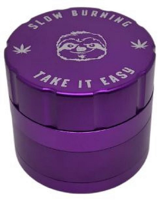 Dichavador Slow Burning Metal 4 Partes Roxo