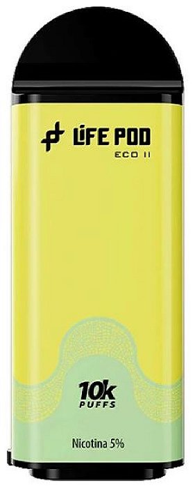 Refil Life Pod 10000 Green Grape Ice