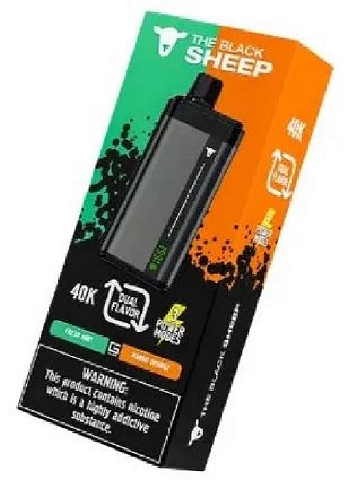 Black Sheep 40k Fresh Mint- Mango Orange