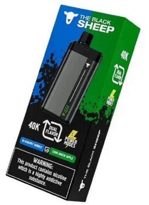 Black Sheep 40k Blueberry Bubble - Sour Green Apple