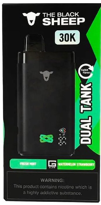 Black Sheep 30k Fresh Mint- Watermelon Strawberry