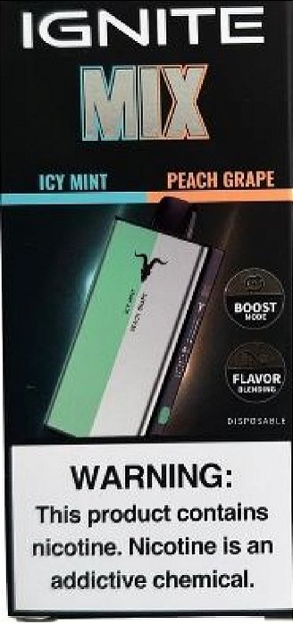 Ignite 40k MIX Icy Mint - Peach Grape