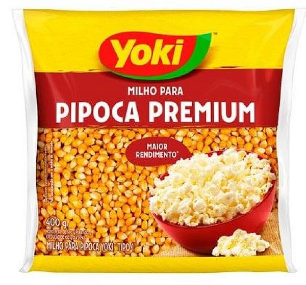 Milho Yoki Pipoca Premium 400G