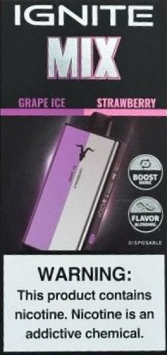 Ignite 40k MIX Grape Ice - Strawberry