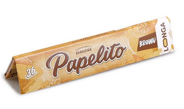 Seda Papelito King Size Brown Longa
