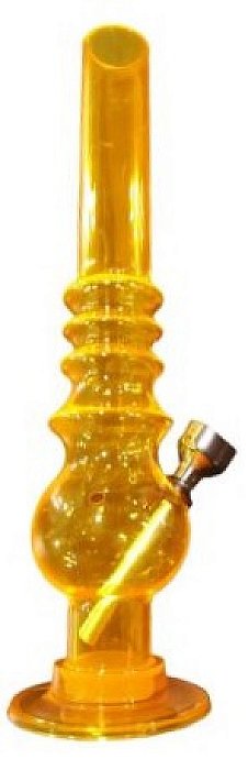 Bong Acrilico 20cm Laranja
