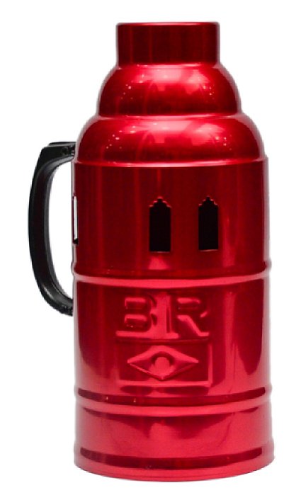 Abafador Brasuka Pequeno Vermelho