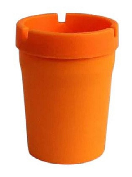 Cinzeiro de Plastico P/ Carro Laranja