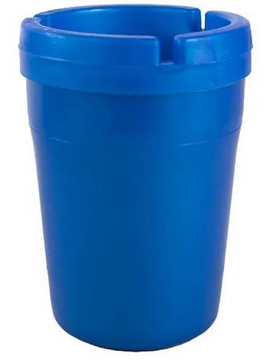 Cinzeiro de Plastico P/ Carro Azul