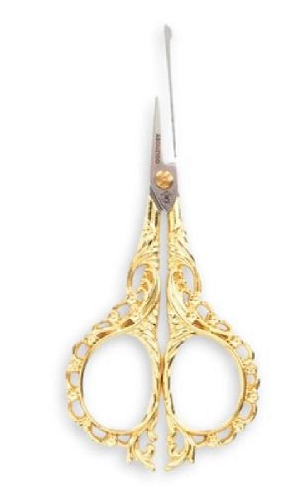 Tesoura Abdz Queen Round Gold