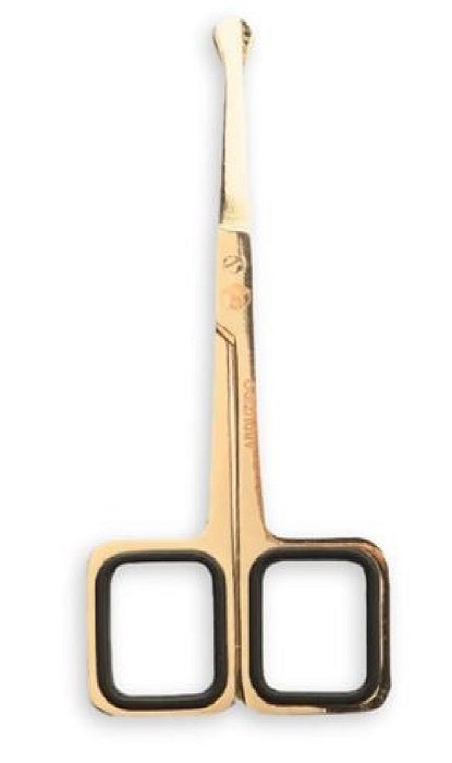 Tesoura Abdz Confort Round Gold