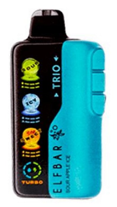 Elfbar Trio 40k Sour Apple Ice