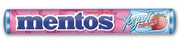 Mentos Morango Iogurte Bala