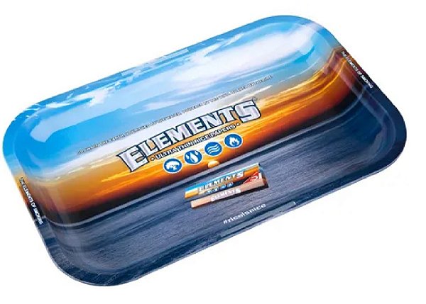 Bandeja de Metal Elements 27x17cm