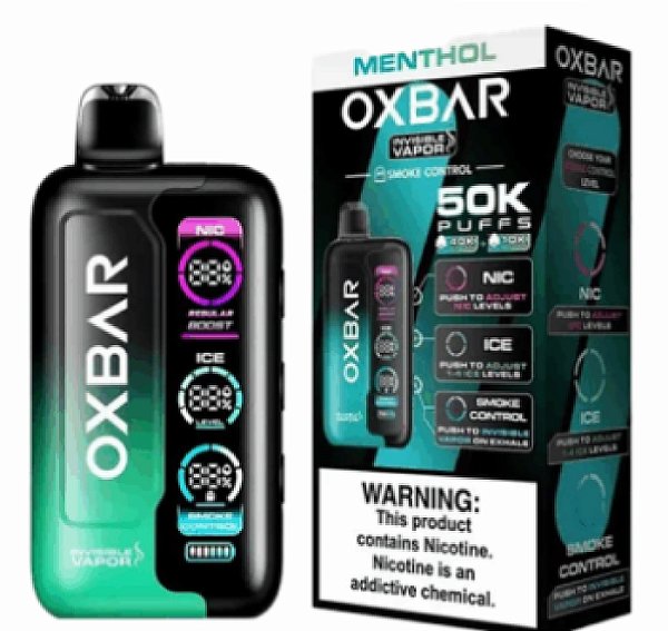 Oxbar Vapor Invisivel 50k Menthol