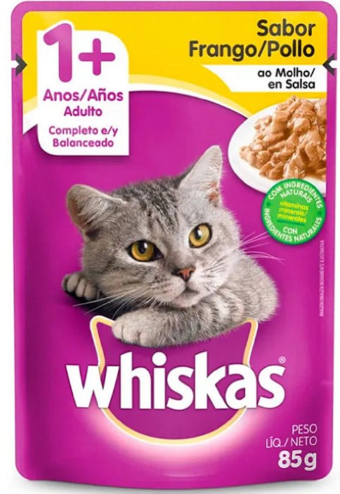 Whiskas Sache Frango 85G
