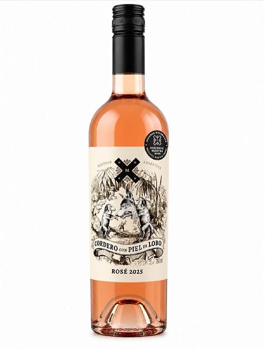 Vinho Cordero Com Piel de Lobo Rose 750ML