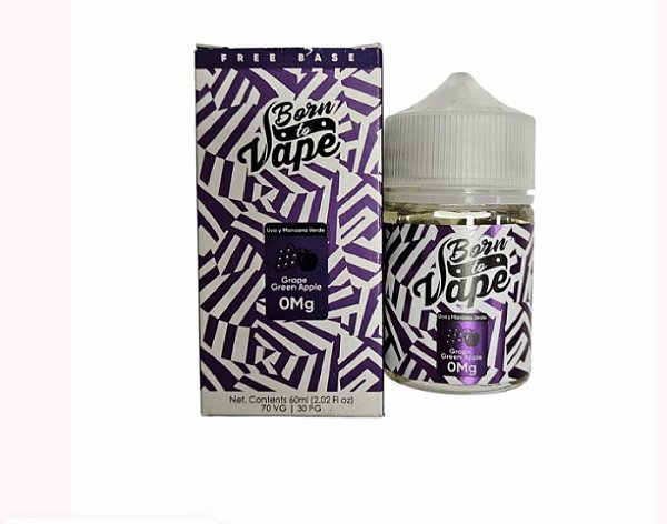 Juice Born To Vape Grape Gren Apple 3MG 60ML