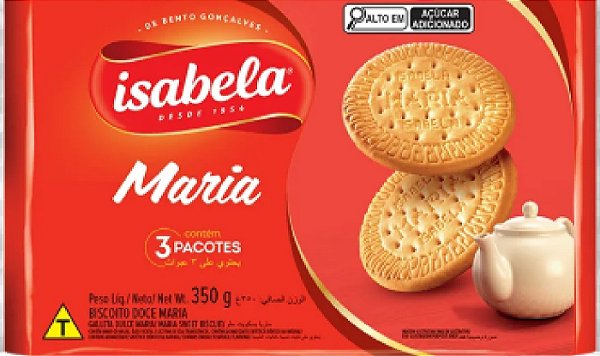 Biscoito Isabela Maria 350G