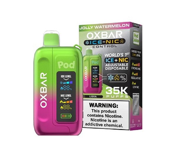 Oxbar 35000 Puffs Jolly Watermelon