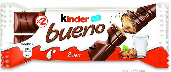 Kinder Bueno Ao Leite 43G