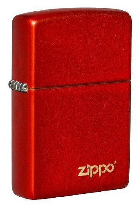 Isqueiro Zippo Metallic Red Lasered