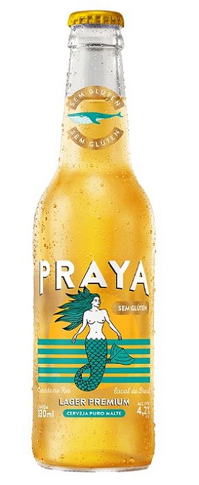 Praya Lager Sem Gluten 330ML