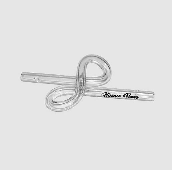 Piteira de Vidro Hippie Bong Weirdon Race Track 6mm